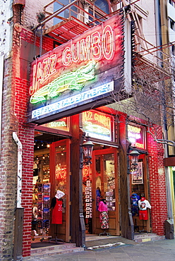 Jazz Gumbo Store, Canal Street, New Orleans, Louisiana, United States of America, North America