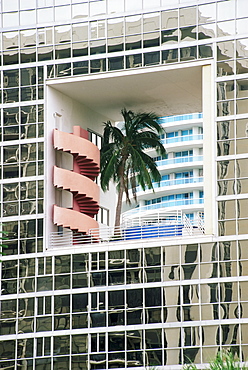 The Atlantis, Brickell Avenue, Miami, Florida, United States of America, North America