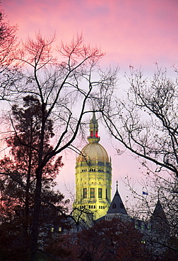 Dome, State Capitol Building, Hartford, Connecticut, New England, United States of America, North America