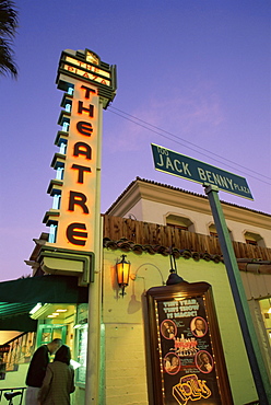 Plaza Theatre, Downtown Palm Springs, California, United States of America, North America