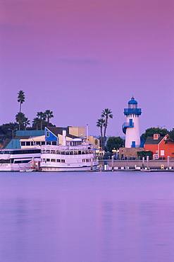 Fishermen's village, Marina Del Rey, Los Angeles, California, United States of America, North America