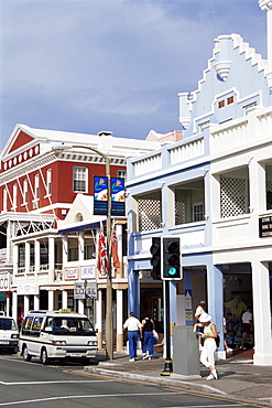 Front Street, Hamilton, Bermuda, Central America