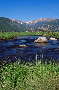 Big Thompson River, Rocky Mountain National Park, Colorado, United States of America, North America