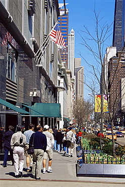 Magnificent Mile, Michigan Avenue, Chicago, Illinois, United States of America, North America