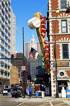 Harry Caray's restaurant, Kinzie Street, near North area, Chicago, Illinois, United States of America, North America