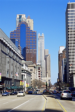 The Magnificent Mile, Michigan Avenue, Chicago, Illinois, United States of America, North America