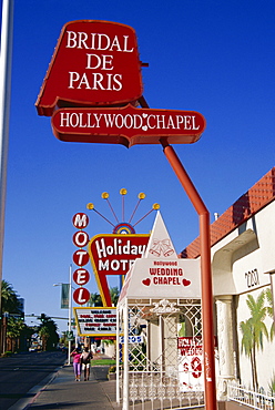 Wedding chapel, Las Vegas, Nevada, United States of America, North America