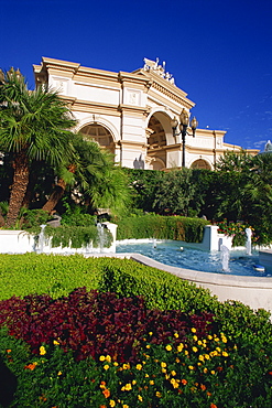 Gardens of the Monte Carlo Hotel and Casino, Las Vegas, Nevada, United States of America, North America