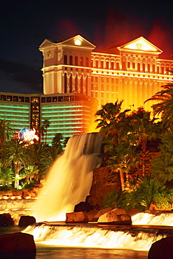 Volcano display, Mirage Casino, Las Vegas, Nevada, United States of America, North America