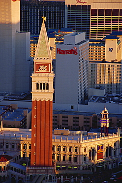 Campanile, Venetian Resort and Casino, Las Vegas, Nevada, United States of America, North America