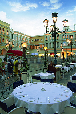 Restaurant in Grand Canal shops, Venetian Hotel and Casino, Las Vegas, Nevada, United States of America, North America