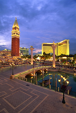 Mirage Casino and Venetian Resort, Las Vegas, Nevada, United States of America, North America