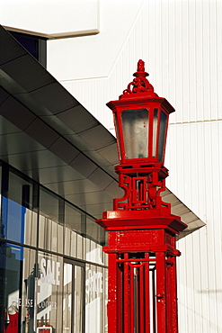 Ornate lamp, Auckland Waterfront, Auckland, North Island, New Zealand, Pacific