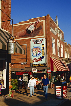 Beale Street, Memphis, Tennessee, United States of America, North America