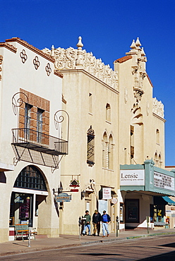 Lensic Performing Arts Center, Downtown Santa Fe, New Mexico, United States of America, North America