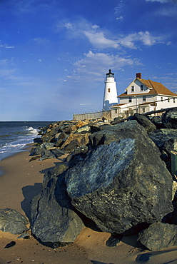 Cove Point lighthouse, Solomons, Maryland, Uninted States of America, North America