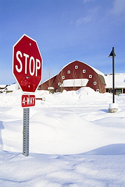 School in Wilson Village, Jackson Hole, Wyoming, United States of America, North America