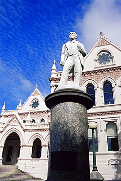 John Ballance statue, Parliament grounds, Wellington, North Island, New Zealand, Pacific