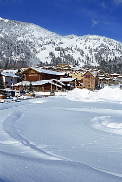 Teton Village Ski Resort, Jackson Hole, Grand Teton National Park, Wyoming, United States of America, North America