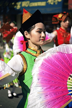 Celebrations in Chinatown, Vancouver, British Columbia, Canada, North America