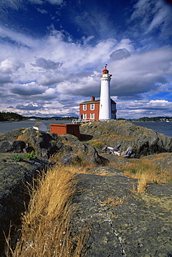 Fisgard Lighthouse National Historic Site, Victoria, British Columbia, Canada, North America