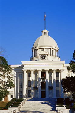 State Capitol building, Montgomery, Alabama, United States of America, North America