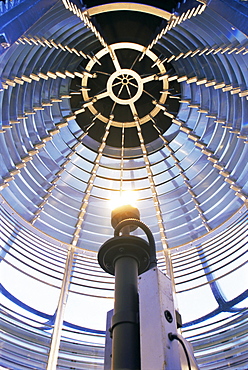 Lens, St. Johns Lighthouse, County Donegal, Ulster, Republic of Ireland (Eire), Europe