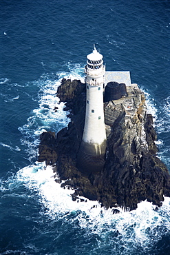 Fastnet Rock lighthouse, County Cork, Munster, Republic of Ireland, Europe