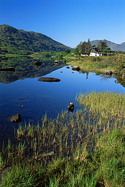 Looscaunagh Lake, Lakes of Killarney region, County Kerry, Munster, Republic of Ireland, Europe