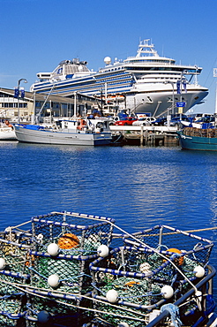 Cruise ship, Hobart, Tasmania, Australia, Pacific