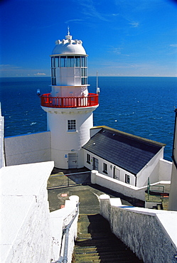 Wicklow Head lighthouse, County Wicklow, Leinster, Republic of Ireland, Europe