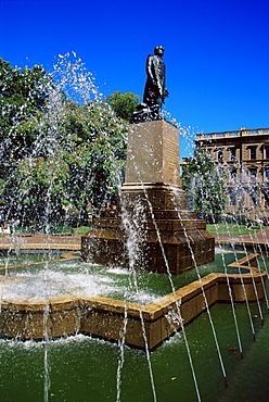 Fountain at Franklin Square, Hobart, Tasmania, Australia, Pacific