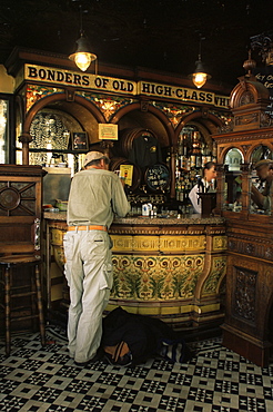 Historic Crown Saloon, City of Belfast, Ulster, Northern Ireland, United Kingdom, Europe