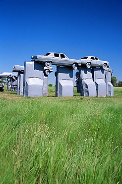 Carhenge, Alliance City, western Nebraska, United States of America, North America