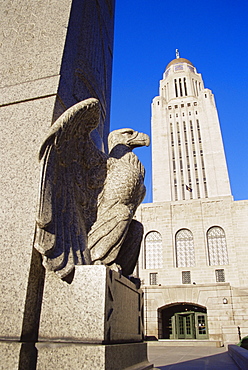 State Capitol Building, Lincoln, Nebraska, United States of America, North America