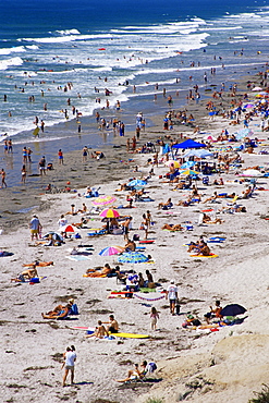 Moonlight Beach, Encinitas, North County, San Diego, California, United States of America, North America