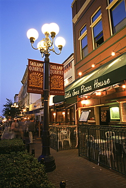 Gaslamp district, Downtown San Diego, California, United States of America, North America