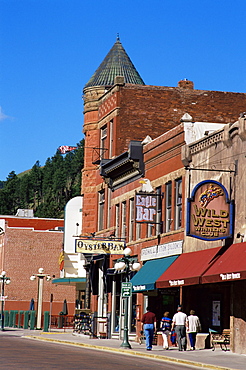 Main Street, Deadwood, Black Hills area, South Dakota, United States of America, North America