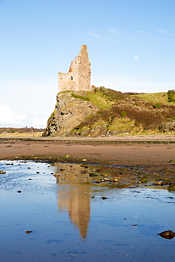 Greenan Castle, Ayr, Scotland, United Kingdom, Europe