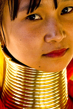 Long neck woman, Karen Padaung, Chiang Mai, Thailand, Southeast Asia, Asia