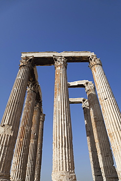 Temple of Olympian Zeus, Athens, Greece, Europe