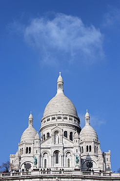 Sacre Coeur Basilica, Montmartre, Paris, France, Europe