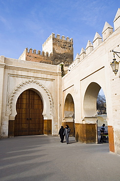 Gateway, Bab Dekakene (Bab Dekkaken), Fez, Morocco, North Africa, Africa