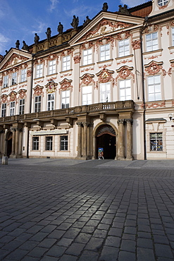 Kisky Palace, Old Town Square, Old Town, Prague, Czech Republic, Europe