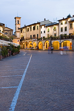 Market Square of Greve in Chianti, Tuscany, Italy, Europe