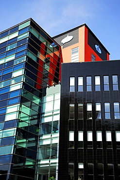 Modern office buildings, Salford Quays, Greater Manchester, England, United Kingdom, Europe