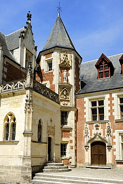 Leonardo da Vinci's House and Museum, Clos Luce, Parc Leonardo da Vinci, Amboise, Indre-et-Loire, Loire Valley, Centre, France, Europe