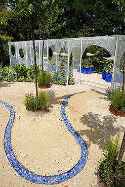 Festival International des Jardins (International Garden Festival) display, Chateau de Chaumont, Chaumont Sur Loire, Indre-et-Loire, Loire Valley, France, Europe