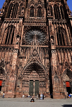 Notre-Dame Cathedral, Strasbourg, Alsace, France, Europe