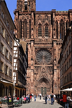 Notre Dame Cathedral, Strasbourg, Alsace, France, Europe